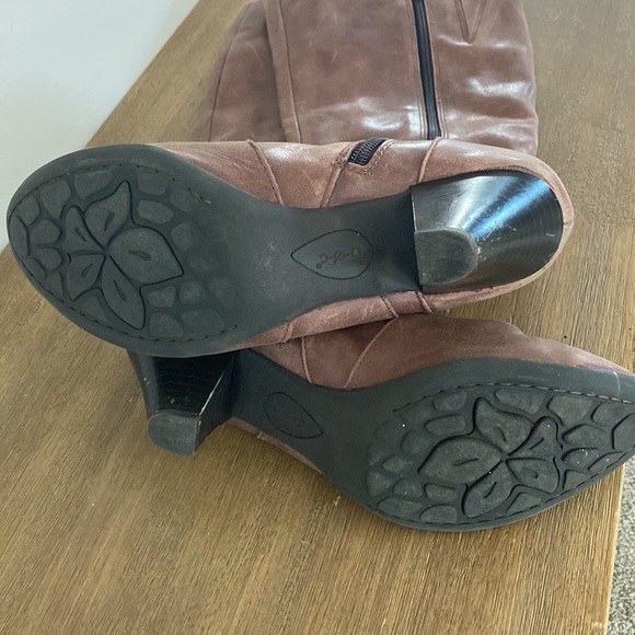 B.O.C womens brown leather boots 8.5 - Picture 5 of 5